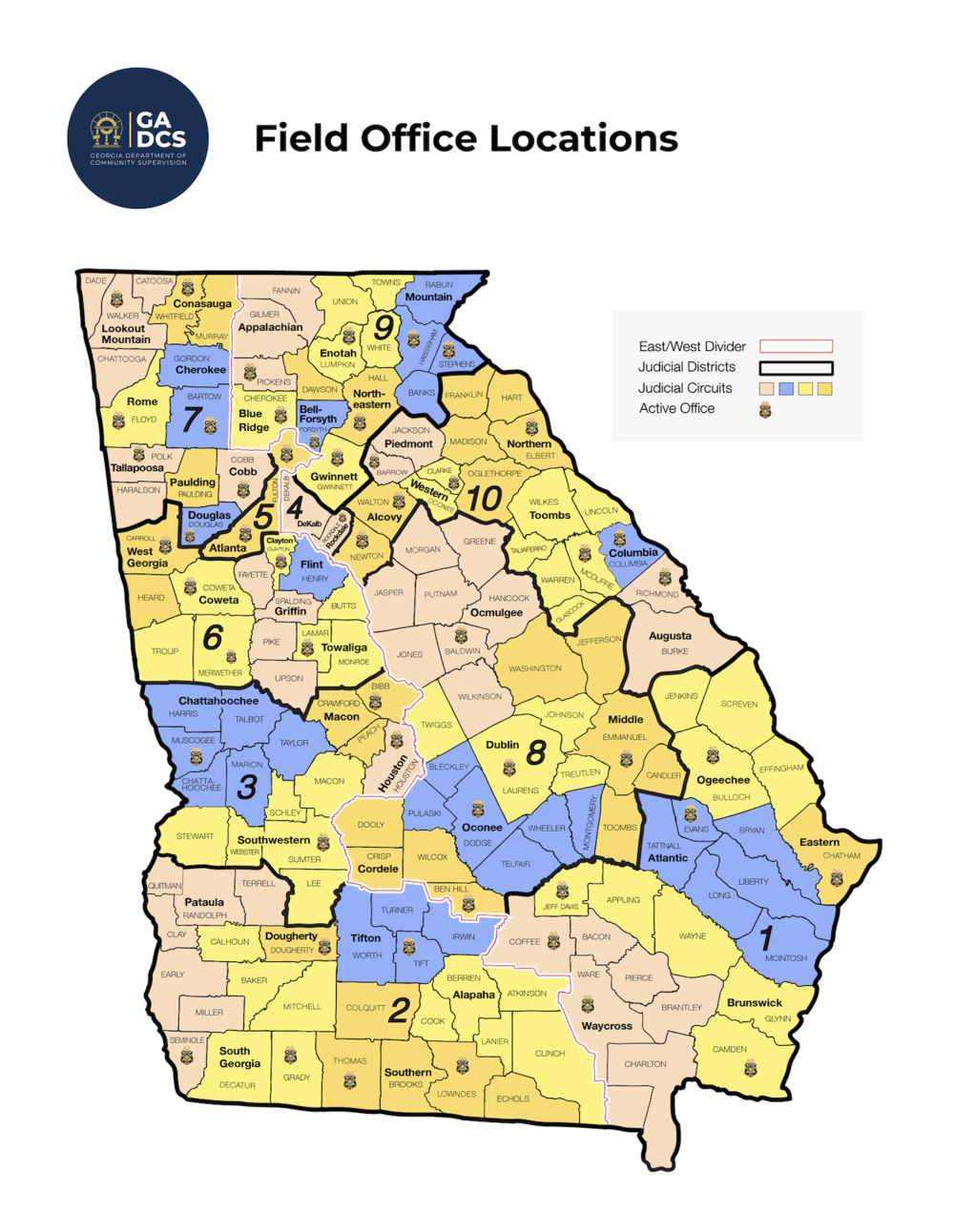 2025 DCS Office Map